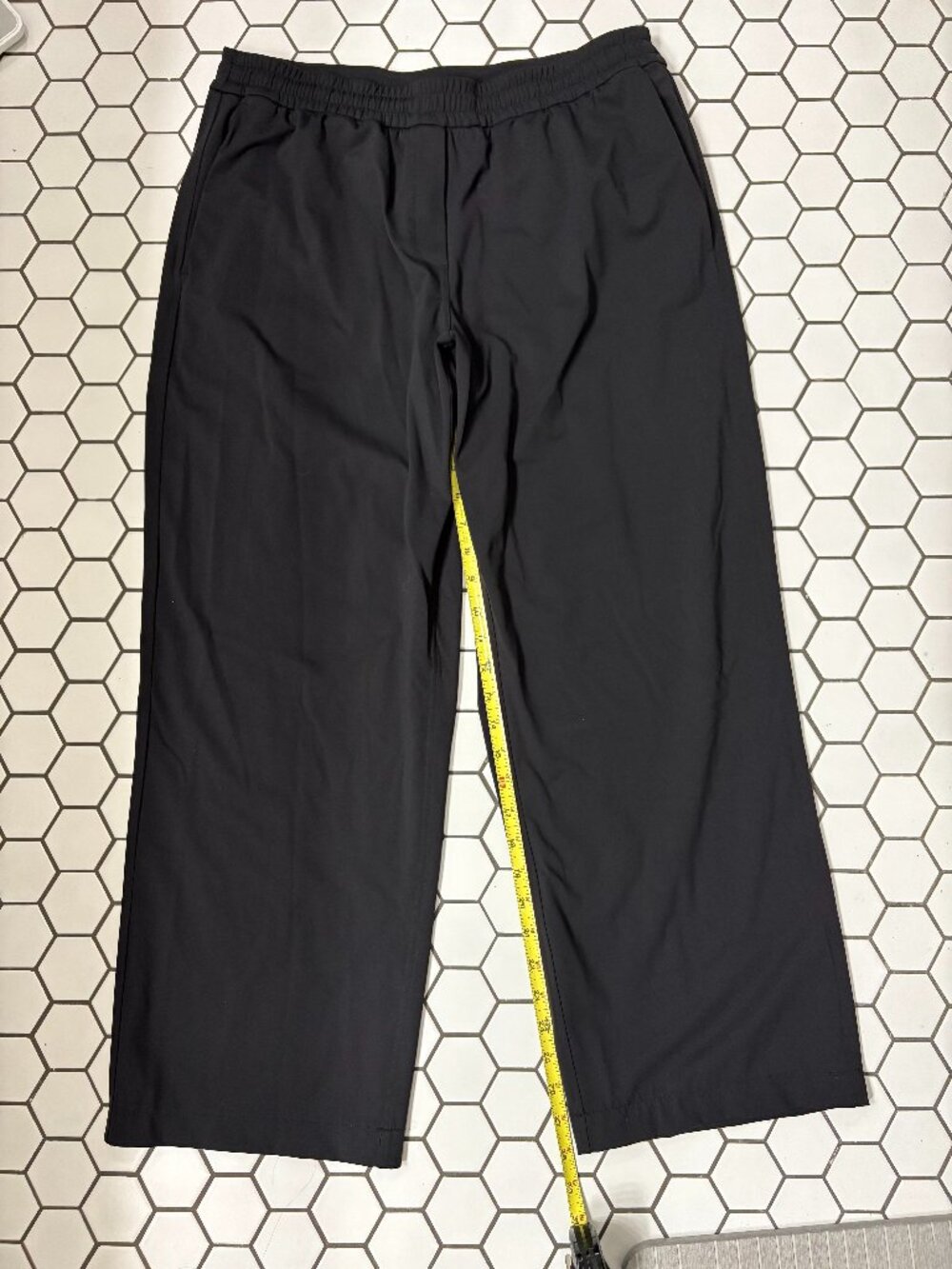 Lululemon Luxtreme Mid Rise Straight Leg Trouser Black Large
